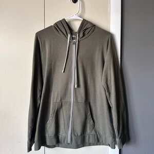 Eddie Bauer Green Zip-Up Jacket